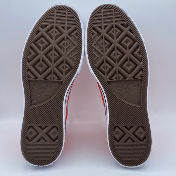 Converse Chuck Taylor All Star Hi Top Poppy Orange - Picture 7 of 8